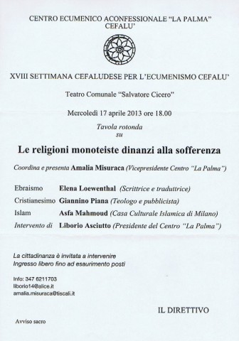 2013_04_17-Cefalù-CEA_"LA PALMA"-RELIGIONI_SOFFERENZA